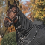 Back on Track Obsidian Turnout Rug With Neck Cover - 150g or 300g Filling